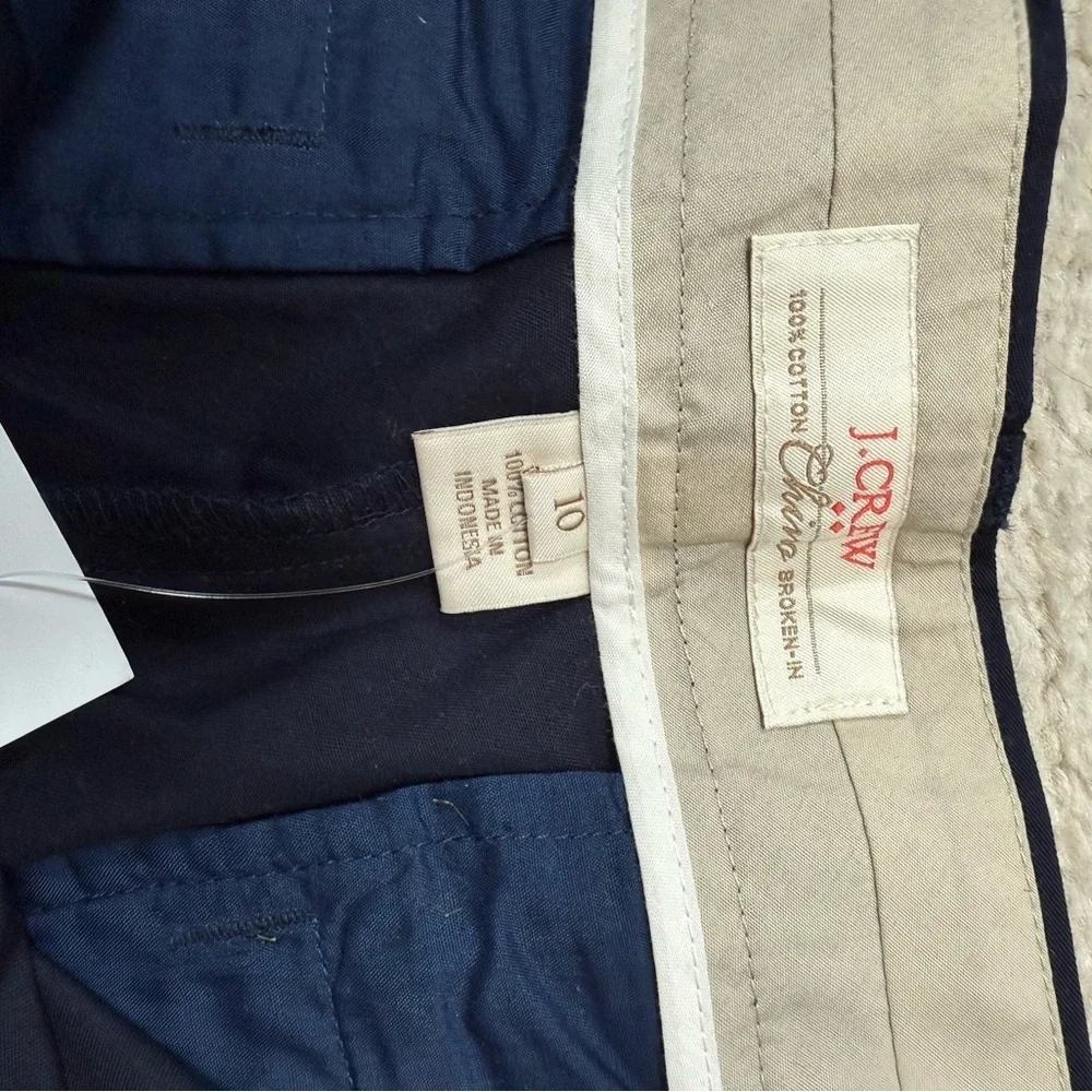 Women’s J Crew Chino City Fit Shorts Size 10
